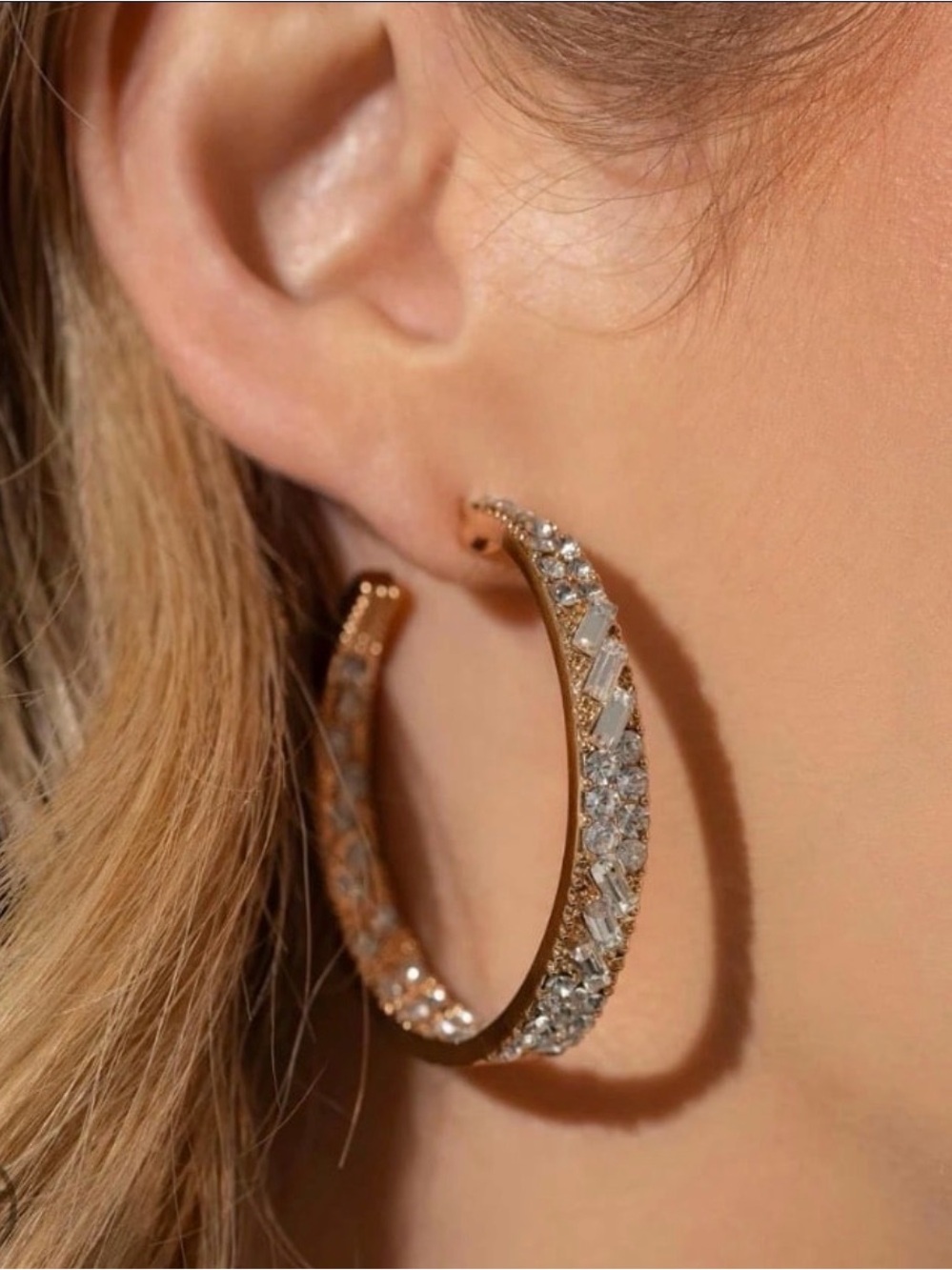 2 pair- Paparazzi GLITZY by Association Earrings